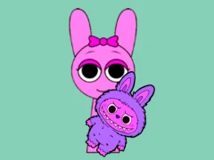Игра Steal Labubu Sprunki! онлајн