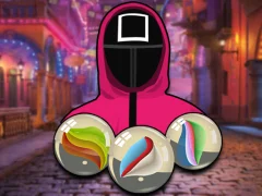 Игра Squid Game Marble онлајн