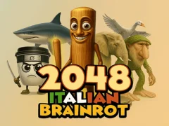 Игра 2048 Italian Brainrot онлајн