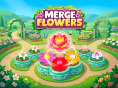 Игра Merge Flowers онлајн