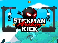 Игра Stickman Archer Kick онлајн