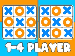 Игра Tic Tac Toe 1-4 Player онлајн
