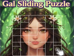 Игра Gal Sliding Puzzle онлајн