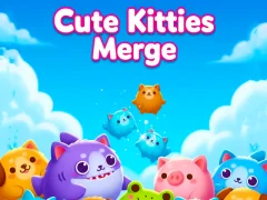 Игра Cute Kitties Merge онлајн