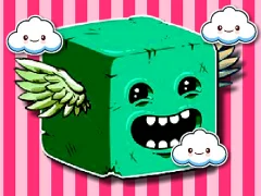 Игра Cube Endless Jumping онлајн