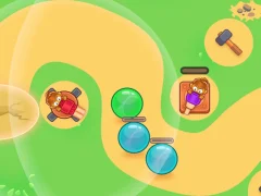 Игра Monkey Bubble Defense онлајн