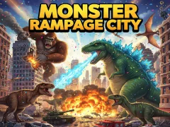 Игра Monster Rampage City онлајн