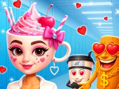 Игра From Nerd to Popular Ballerina Cappuccina онлајн