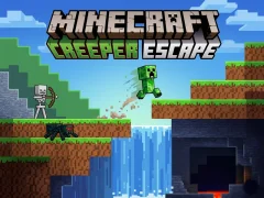 Игра Minecraft Creeper Escape онлајн
