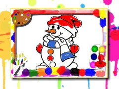 Игра Winter Coloring Book онлајн