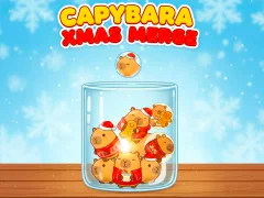 Игра Capybara Xmas Merge онлајн