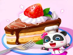 Игра Little Panda Cake Shop онлајн