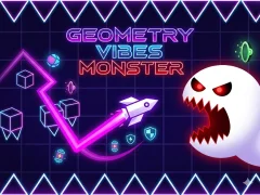 Игра Geometry Vibes Monster онлајн