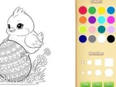 Игра Easter Coloring Book for Kids онлајн