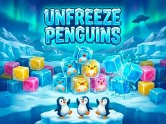 Игра Unfreeze Penguins онлајн