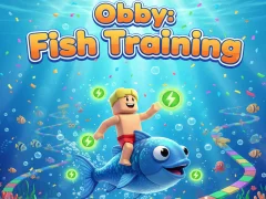 Игра Obby: Fish training онлајн