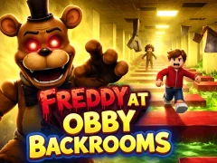 Игра Freddy at Obby Backrooms онлајн