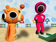 Игра Squid Sprunki Dance Game онлајн