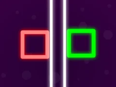 Игра Two Neon Boxes онлајн