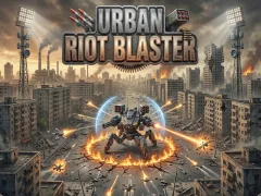 Игра Urban Riot Blaster онлајн