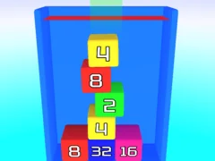 Игра 2048 3D: Merge Cubes онлајн