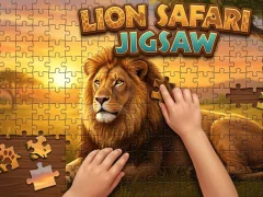 Игра Lion Safari Jigsaw онлајн