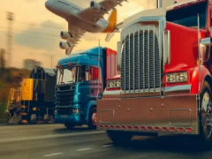 Игра Euro Truck Driving Simulator онлајн