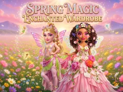 Игра Spring Magic Enchanted Wardrobe онлајн