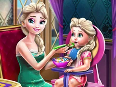 Игра Ice Queen Toddler Feed онлајн
