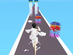 Игра running in foam онлајн