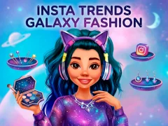 Игра Insta Trends Galaxy Fashion онлајн