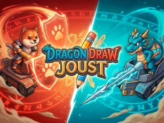 Игра Dragon Draw Joust онлајн