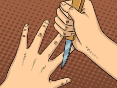 Игра Don Not Cut Your Self онлајн