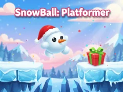 Игра SnowBall: Platformer онлајн