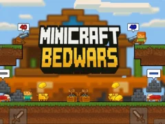 Игра Minicraft Bedwars онлајн