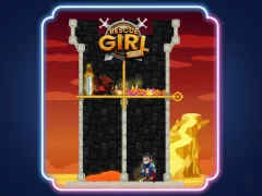 Игра Rescue Girl Solve The Puzzle онлајн