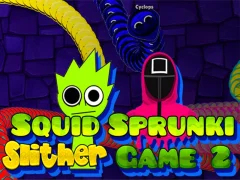 Игра Squid Sprunki Slither Game 2 онлајн