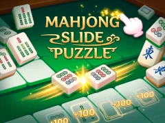 Игра Mahjong Slide Puzzle онлајн