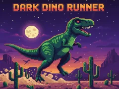 Игра Dark Dino Runner онлајн