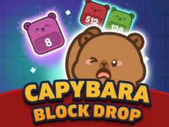Игра Capybara Block Drop онлајн