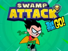 Игра Teen Titans Go ! Swamp Attack онлајн