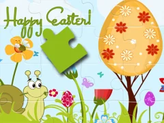 Игра Happy Easter Puzzle онлајн