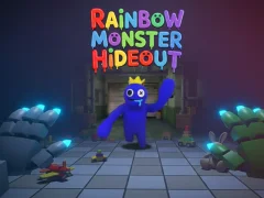 Игра Rainbow Monster Hideout 3D онлајн