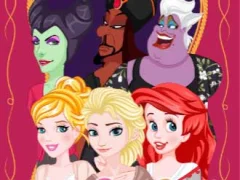 Игра Princess vs Villain Face Swap онлајн