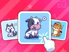 Игра Cute Animal Cards онлајн