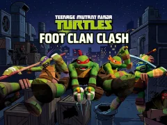 Игра Teenage Mutant Ninja Turtles Foot Clan Clash онлајн
