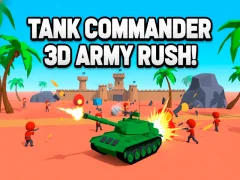 Игра Tank Commander 3d Army Rush! онлајн