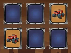 Игра Monster Trucks Memory онлајн