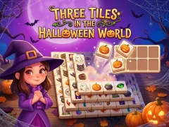 Игра The Three Tiles in the Halloween World онлајн