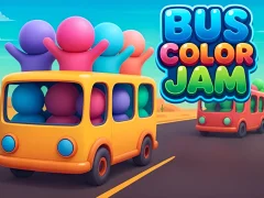 Игра Bus Color Jam онлајн